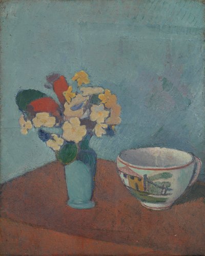 Vase with Flowers and Cup by Creator